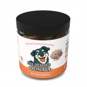 Les délices de Naïa au saumon - 100g