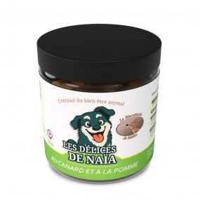 Les Délices de Naïa au Canard et à la Pomme - 100g