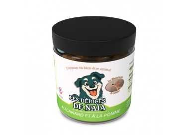 Les Délices de Naïa au Canard et à la Pomme - 100g