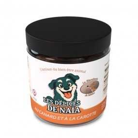 Les délices de Naïa au canard et à la carotte - 100g