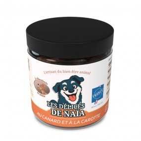 Les délices de Naïa au canard et à la carotte - 100g