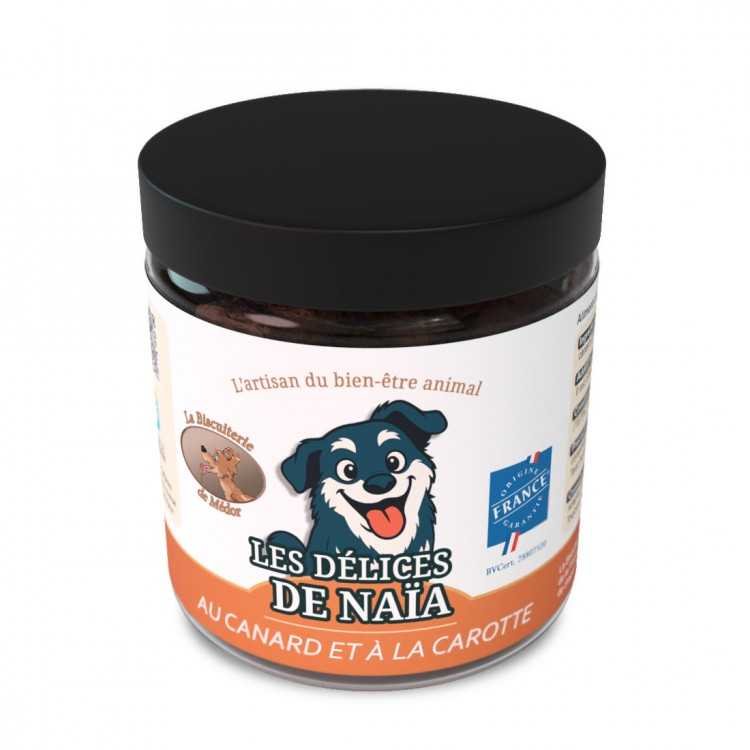 Les délices de Naïa au canard et à la carotte - 100g