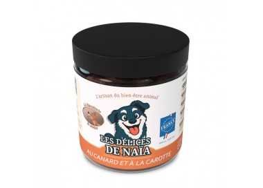 Les délices de Naïa au canard et à la carotte - 100g