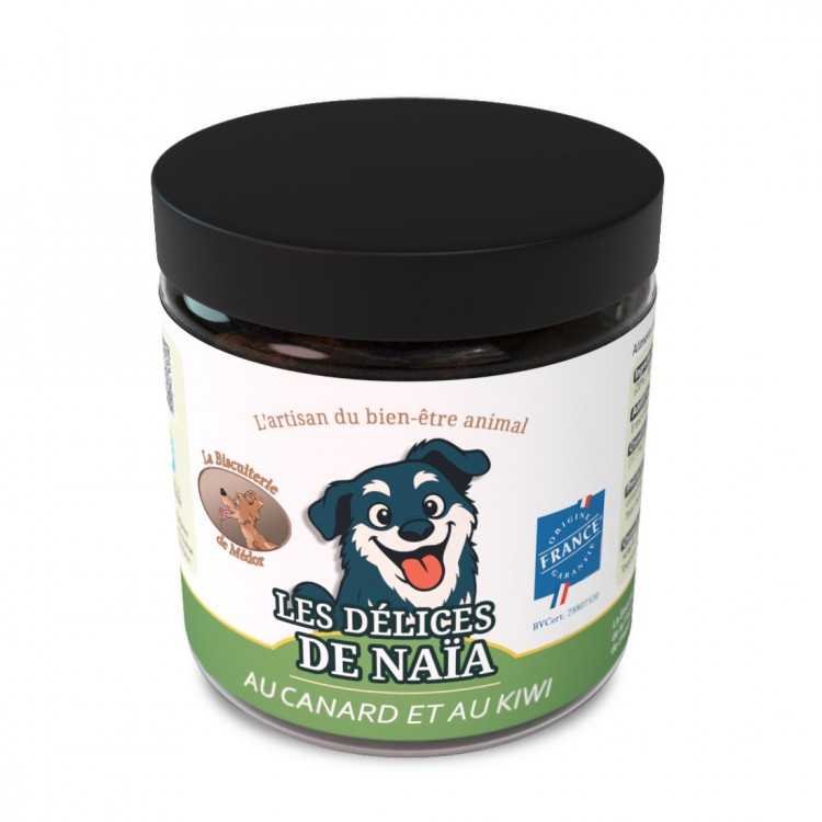 Les délices de Naïa au canard et au kiwi - 100gr