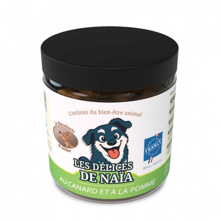 Les Délices de Naïa au Canard et à la Pomme - 100g