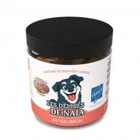 Les délices de Naïa au saumon - 100g