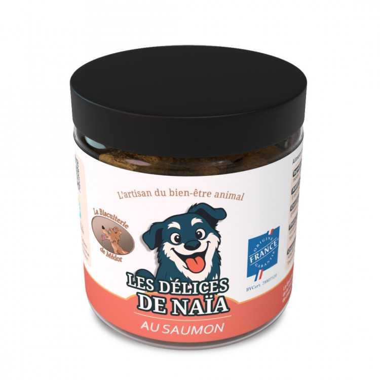 Les délices de Naïa au saumon - 100g
