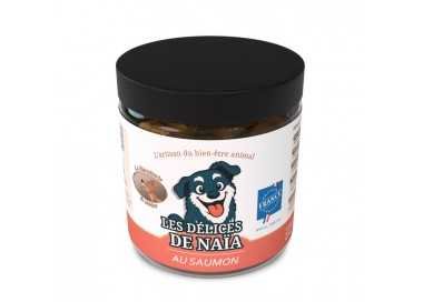 Les délices de Naïa au saumon - 100g