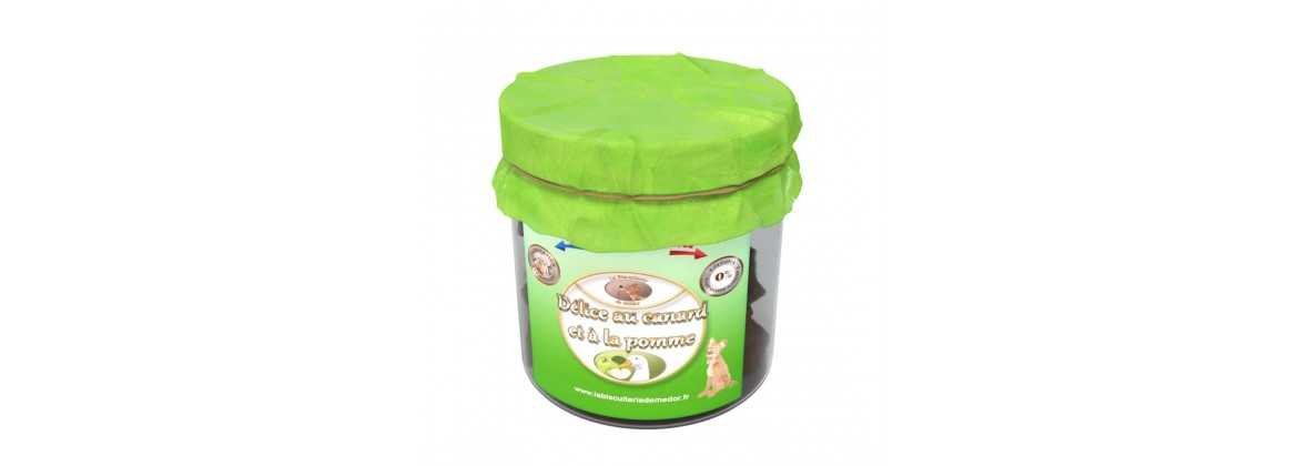 Friandises pour chien au canard et à la carotte